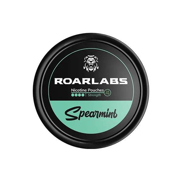 14mg Roar Labs Spearmint Nicotine Pouch - 20 Pouches