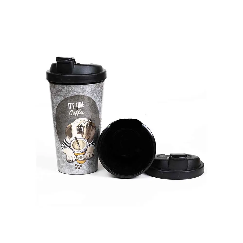 400Ml Leak Free Reusable Plastic Travel Coffee Mug Ap-9221-3