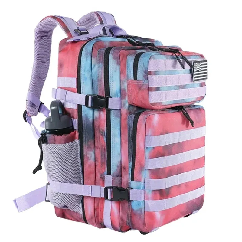 45L 3P Military Molle "Bubblegum Camouflage" Tactical Backpack