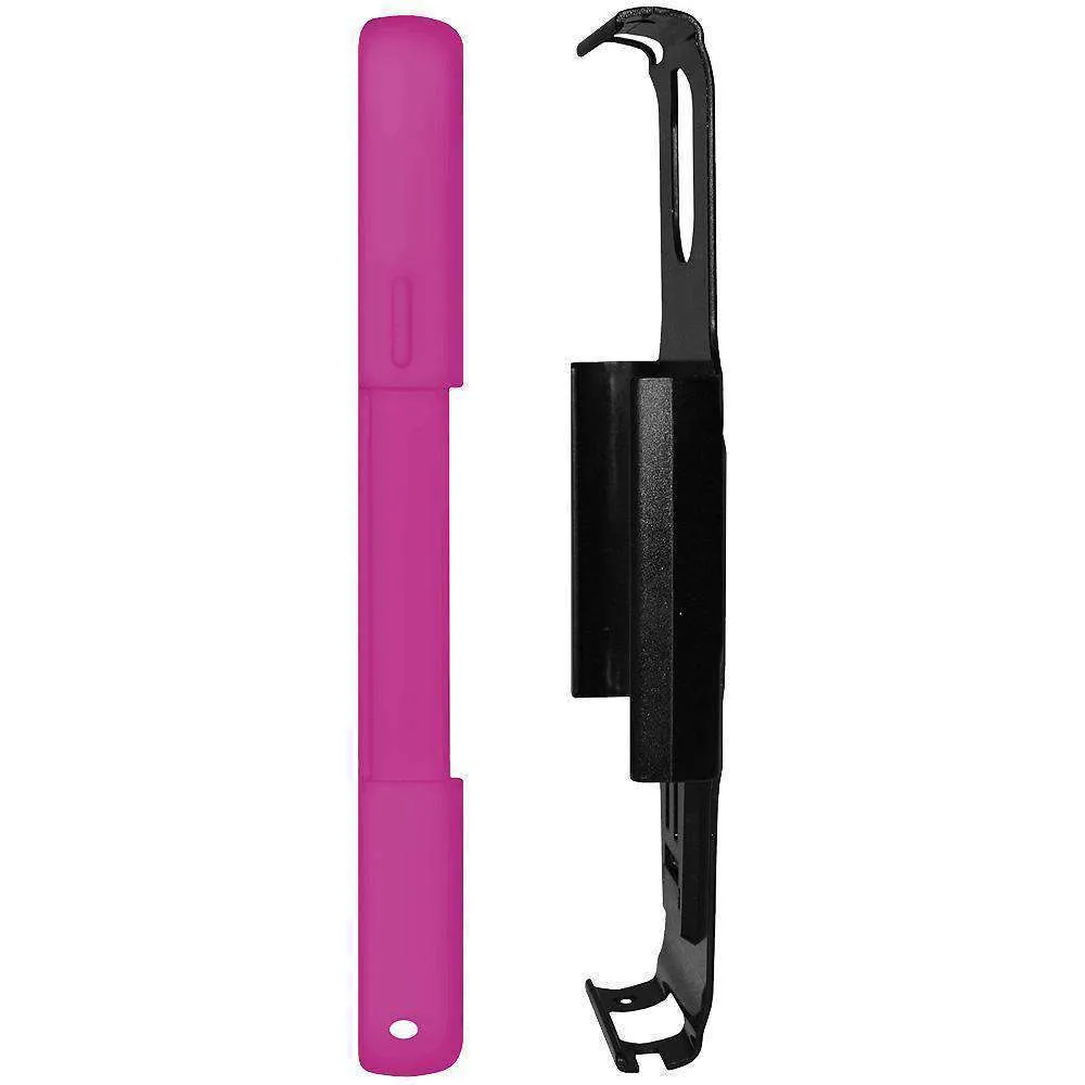 AMZER Dual Layer Hybrid Kickstand Case for Samsung GALAXY Note 3 - Black/HotPink