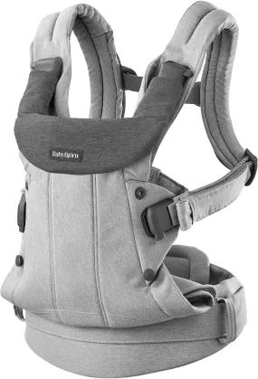 BabyBjorn Baby Carrier Harmony Woven Melange, Light Gray