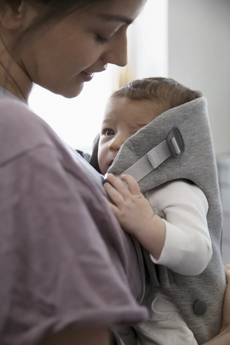 BabyBjörn Baby Carrier Mini 3D Jersey, Light Gray