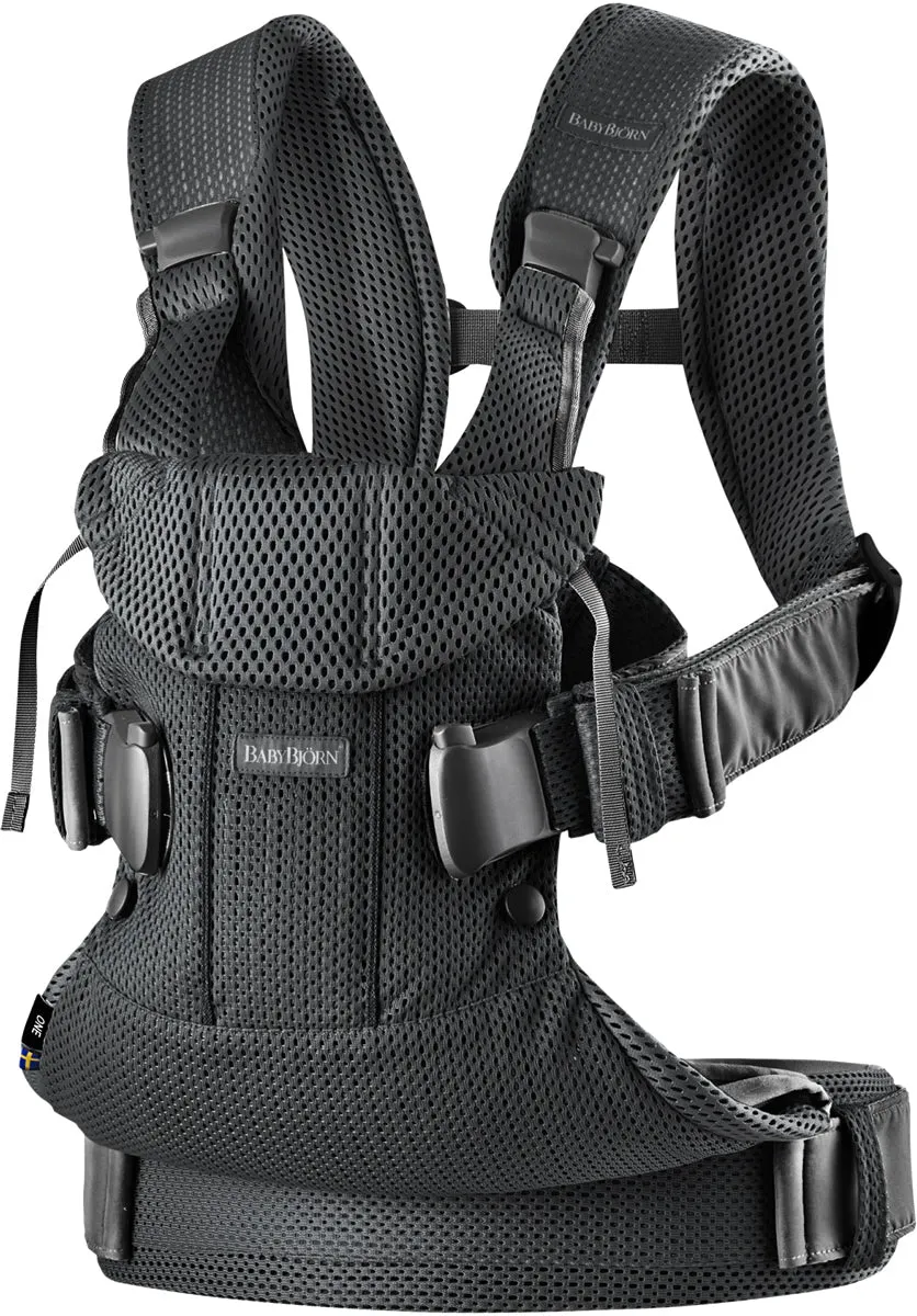 BabyBjörn Baby Carrier One Air 3D Mesh, Black