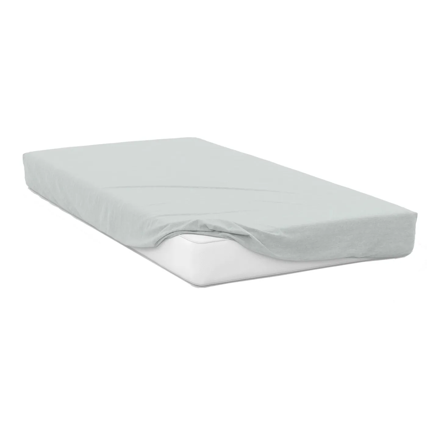 Belledorm 400TC Egyptian Cotton Fitted Sheet 46cm | White / Ivory