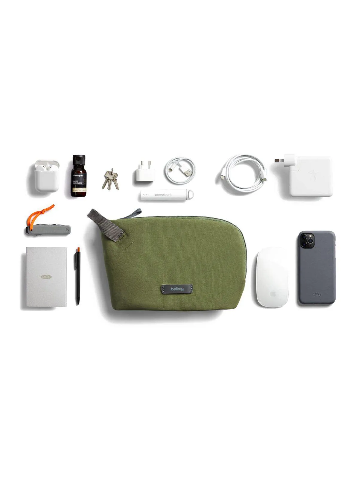 Bellroy Desk Pouch Ranger Green