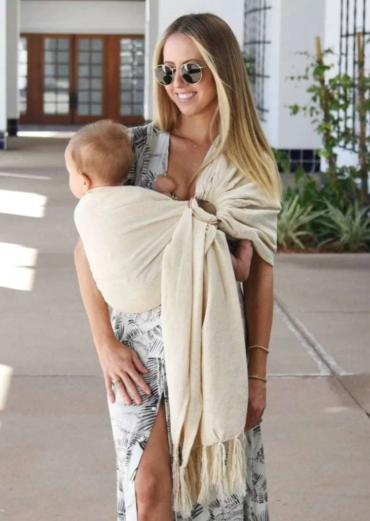 Boho Hand-Woven Baby Sling