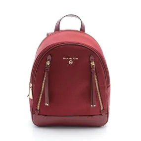 Brooklyn Nylon Leather Backpack