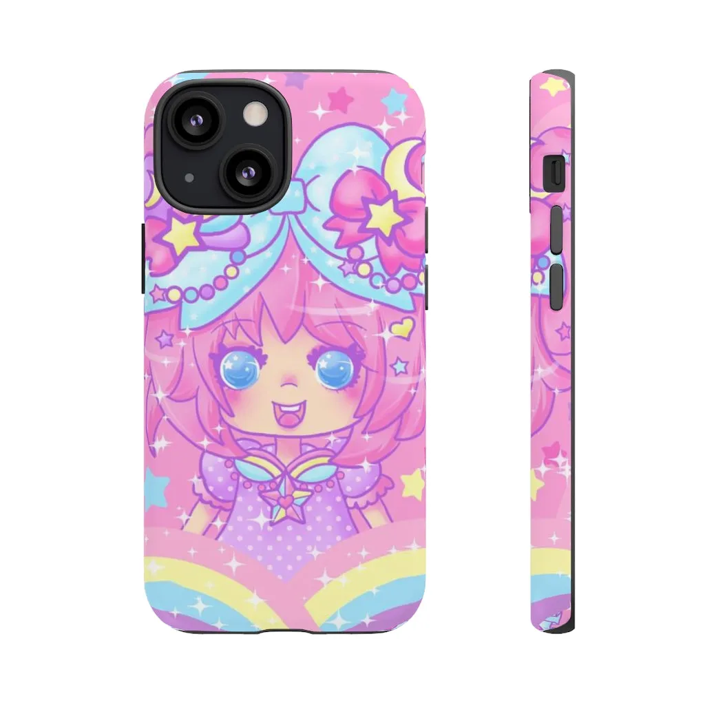 Bubbles Rainbow Land Tough Phone Case