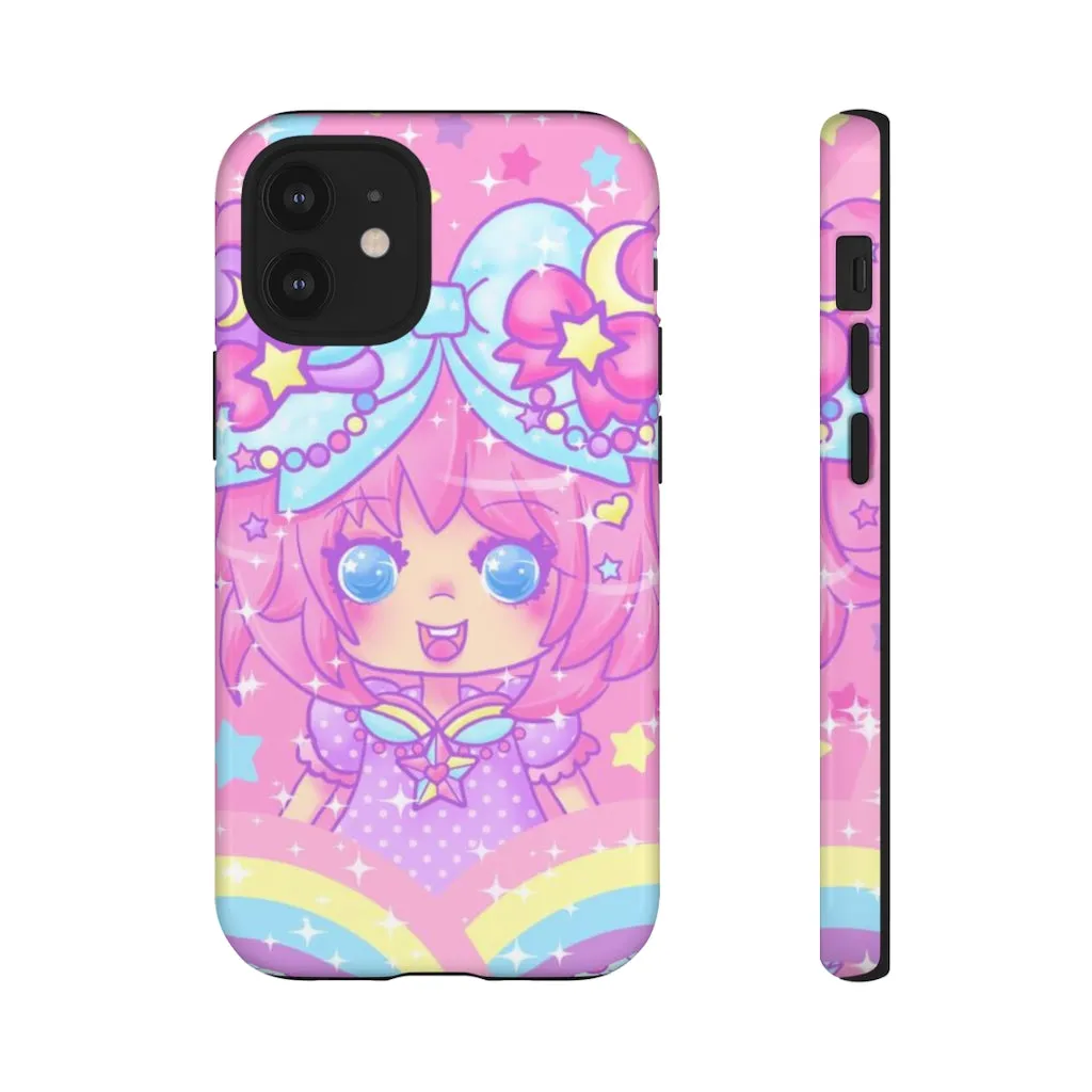 Bubbles Rainbow Land Tough Phone Case