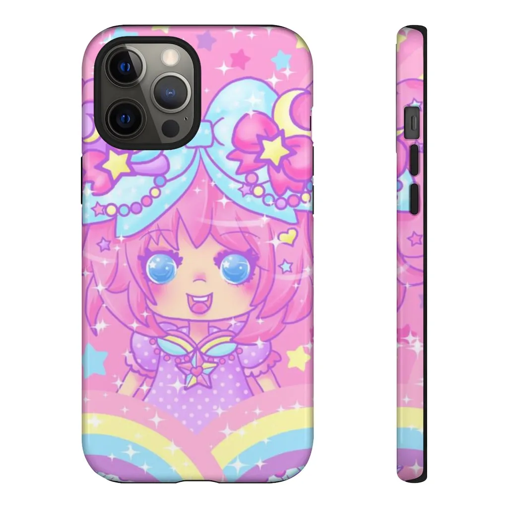 Bubbles Rainbow Land Tough Phone Case