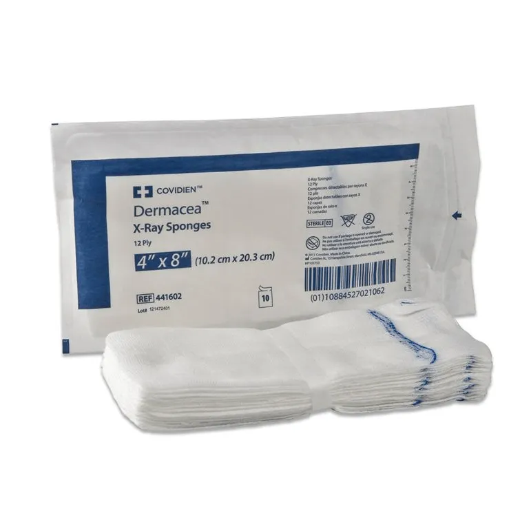 Cardinal Health Dermacea X Ray Detectable Gauze Sponges, Sterile