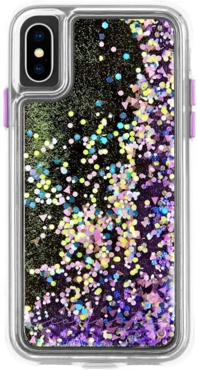 Case-Mate - iPhone XS Case - GLOW WATERFALL - iPhone 5.8 - Purple Glow, CM037714