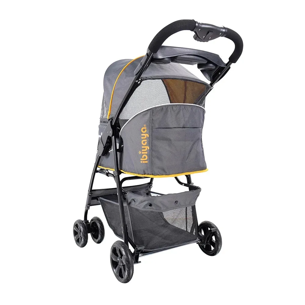 Cloud 9 Pet Stroller - Mustard Yellow