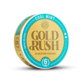 Cool Mint Gold Rush Nicotine Pouches