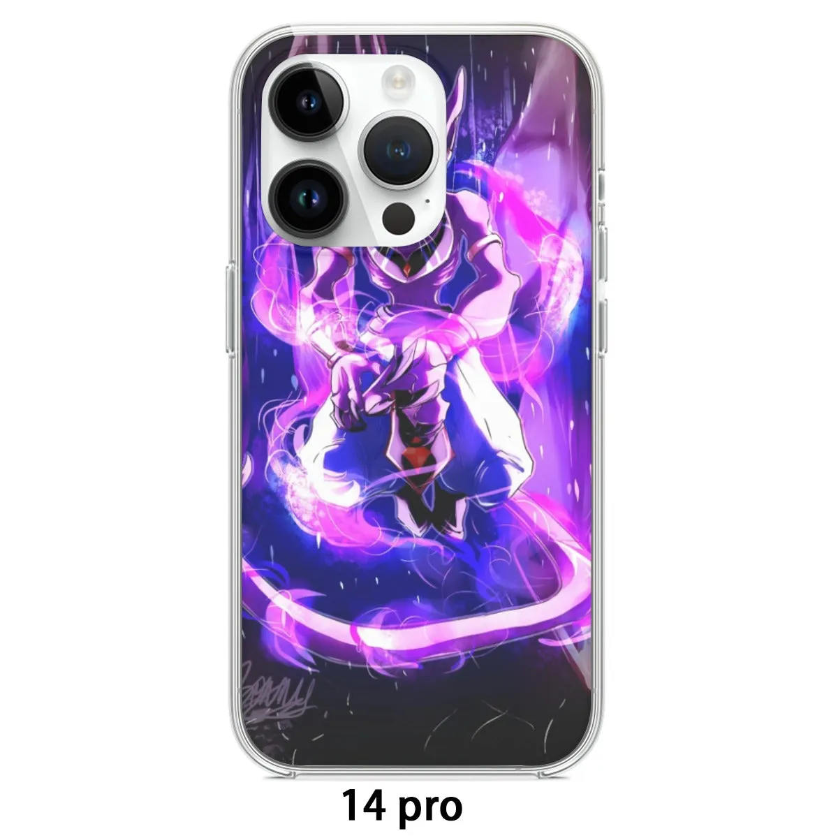 DBZ Mighty Destruction God Beerus Egyptian Cat Sport Design Iphone 14 Case