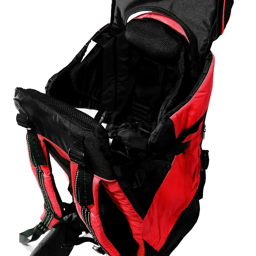 Deluxe Baby Backpack Child Carrier, Red