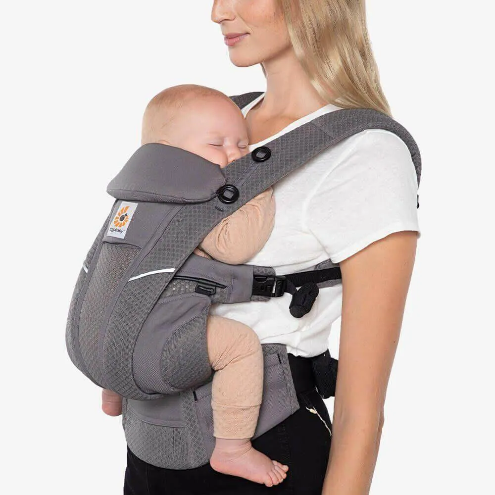 Ergobaby Omni Breeze Baby Carrier- Graphite Grey