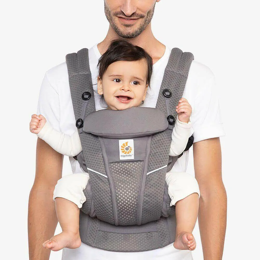 Ergobaby Omni Breeze Baby Carrier- Graphite Grey