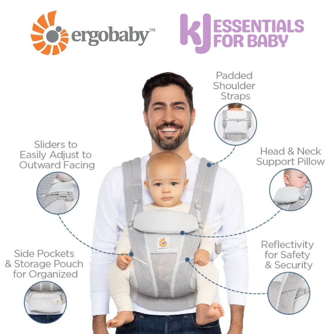 Ergobaby Omni Breeze Carrier Graphite Grey