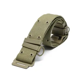 French army tactical khaki adjustable heavy duty combat waistband belt NEW