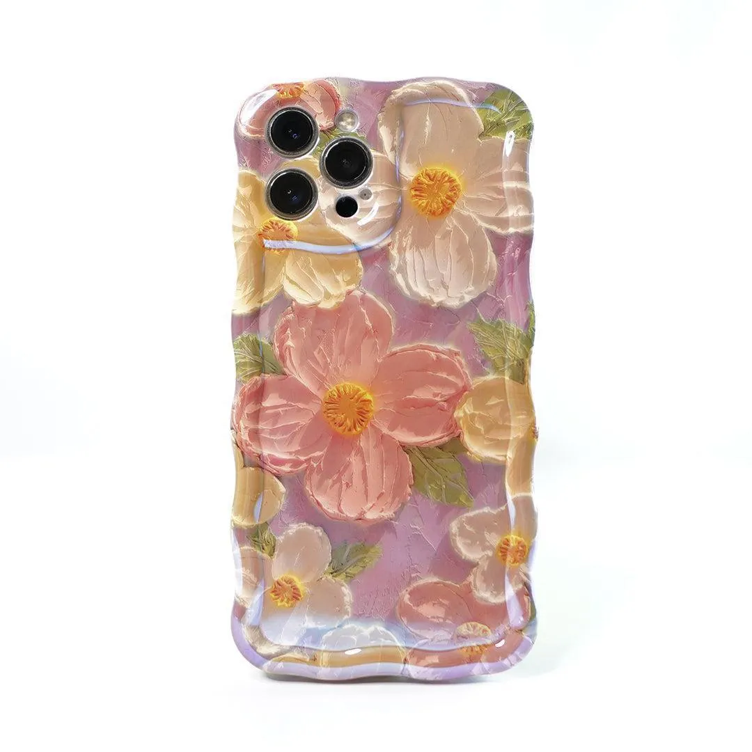 Glossy Flower iPhone Case