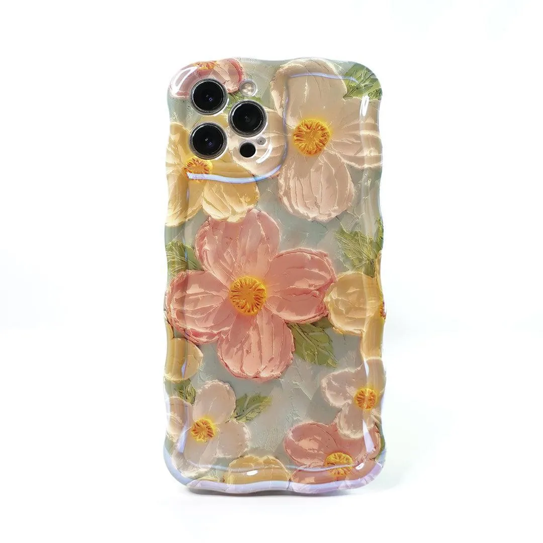 Glossy Flower iPhone Case