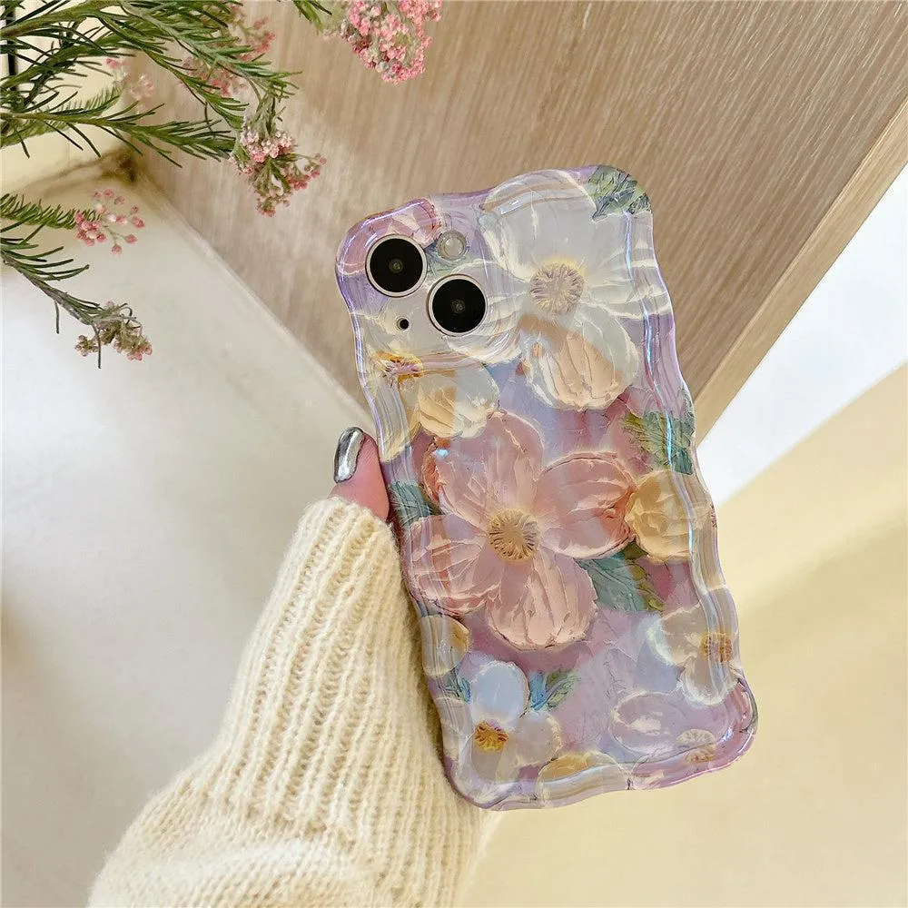 Glossy Flower iPhone Case