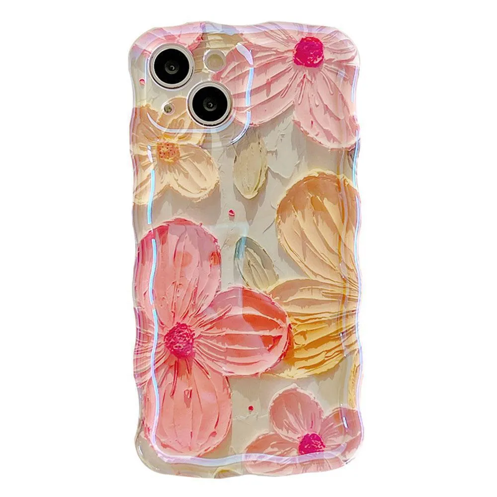 Glossy Flower iPhone Case