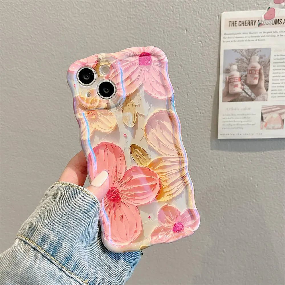 Glossy Flower iPhone Case