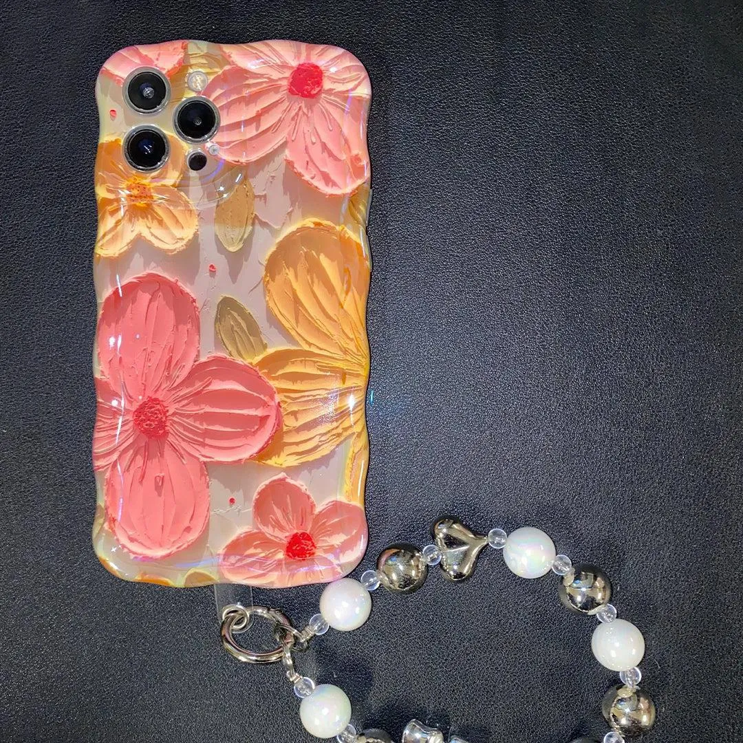 Glossy Flower iPhone Case