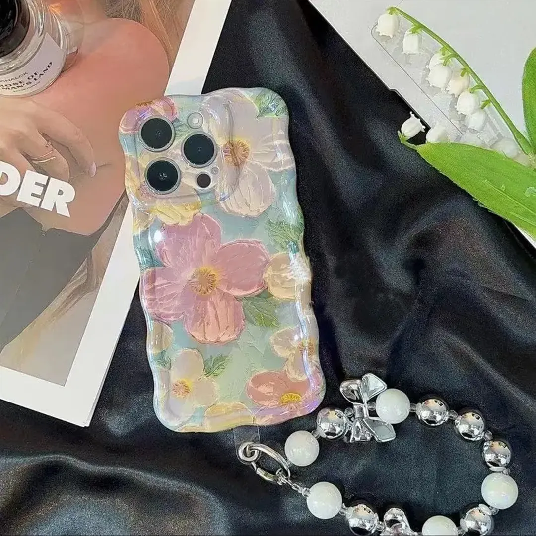 Glossy Flower iPhone Case