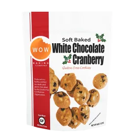 Gluten-Free White Chocolate Cranberry Cookies Shelf Stable Pouch (3 pack)