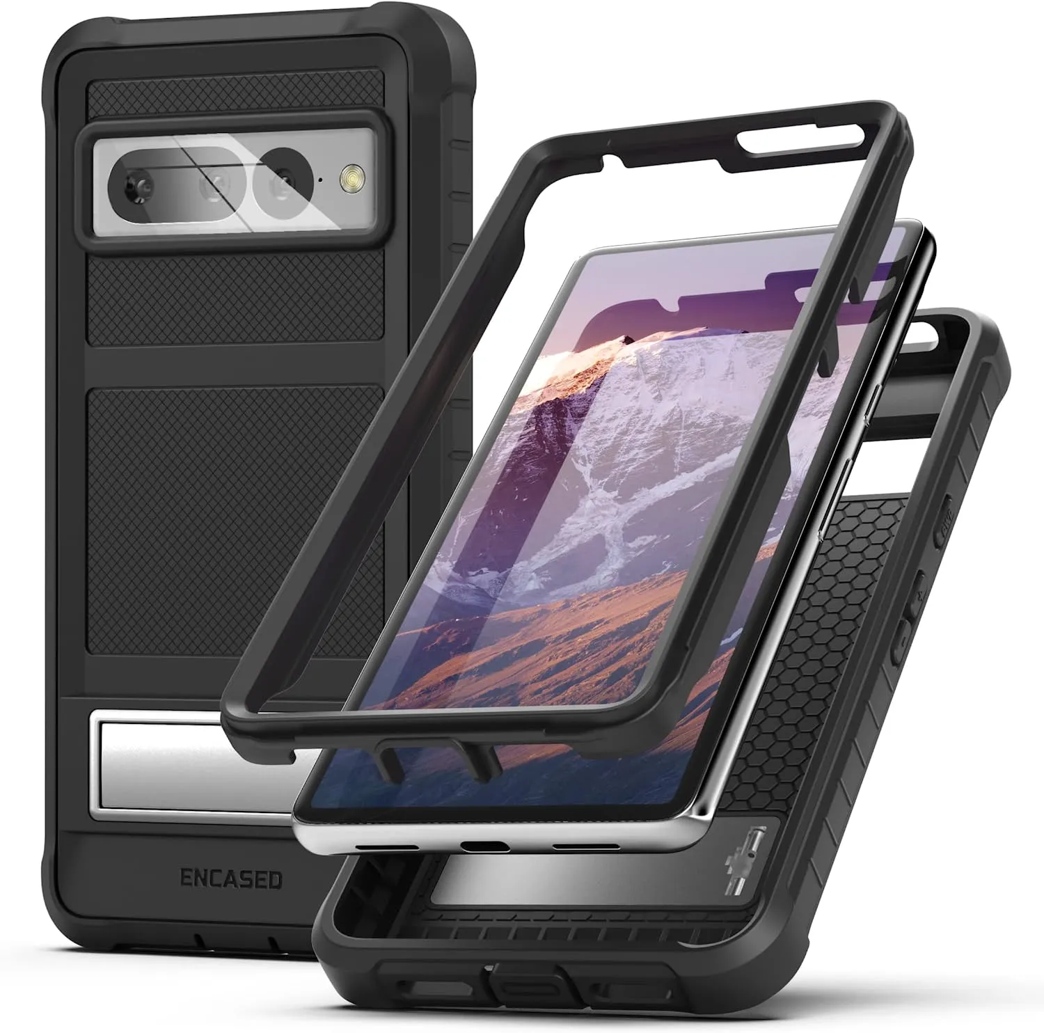 Google Pixel 7 Pro Military Kickstand Case