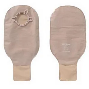 Hollister New Image Two-Piece Drainable Pouch, 1-3/4" Flange, Clamp Closure, Beige