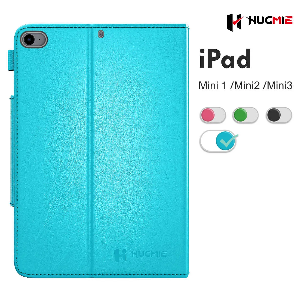 Hugmie® Sensation Series iPad Mini 1/2/3 Leather Folio Case