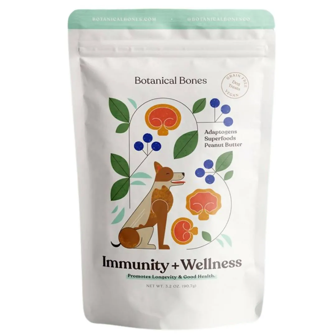 Immunity   Wellness Dog Treat Pouches - 4 x 3.2oz