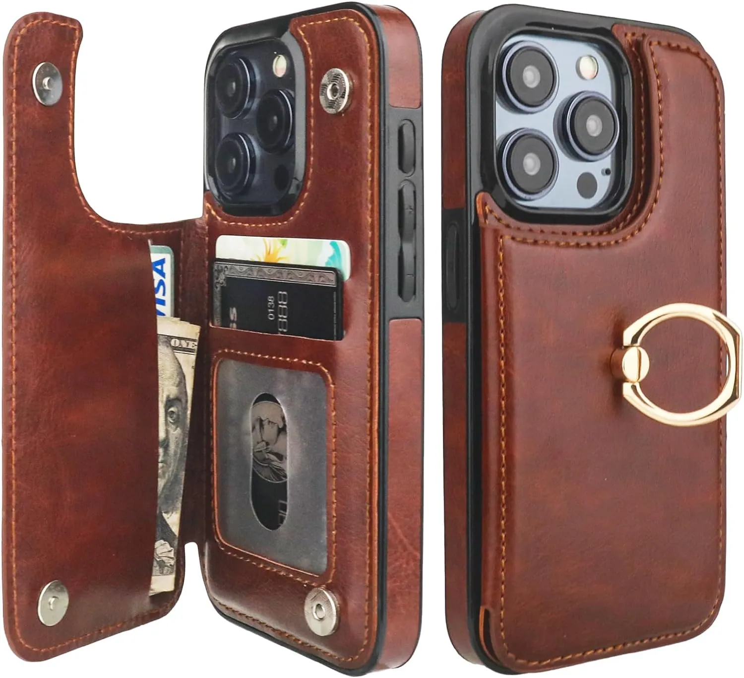 iPhone 16 Pro Max Wallet Card Case