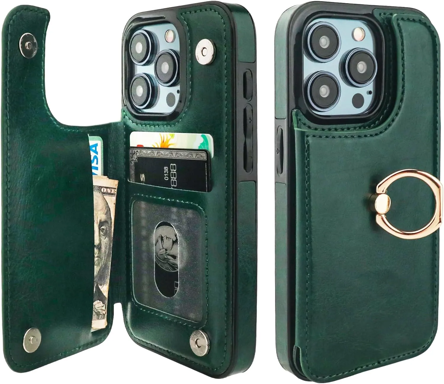 iPhone 16 Pro Max Wallet Card Case