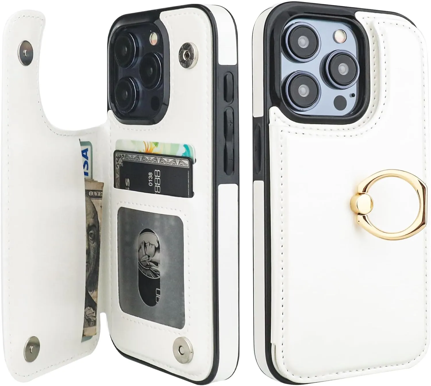 iPhone 16 Pro Max Wallet Card Case