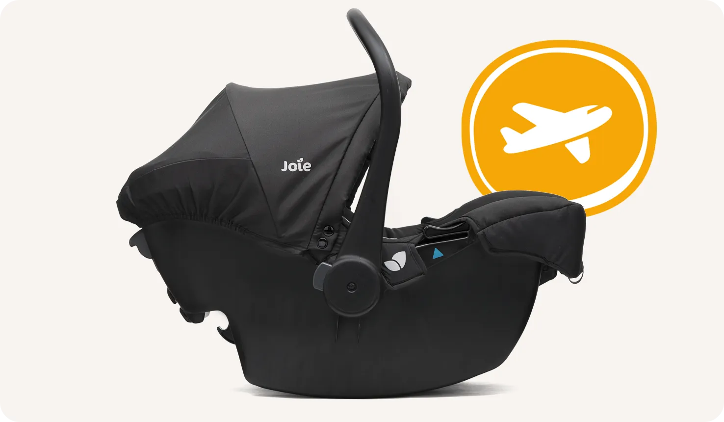 Joie Juva Infant Carrier Car Seat - Black Ink (0-13kg)