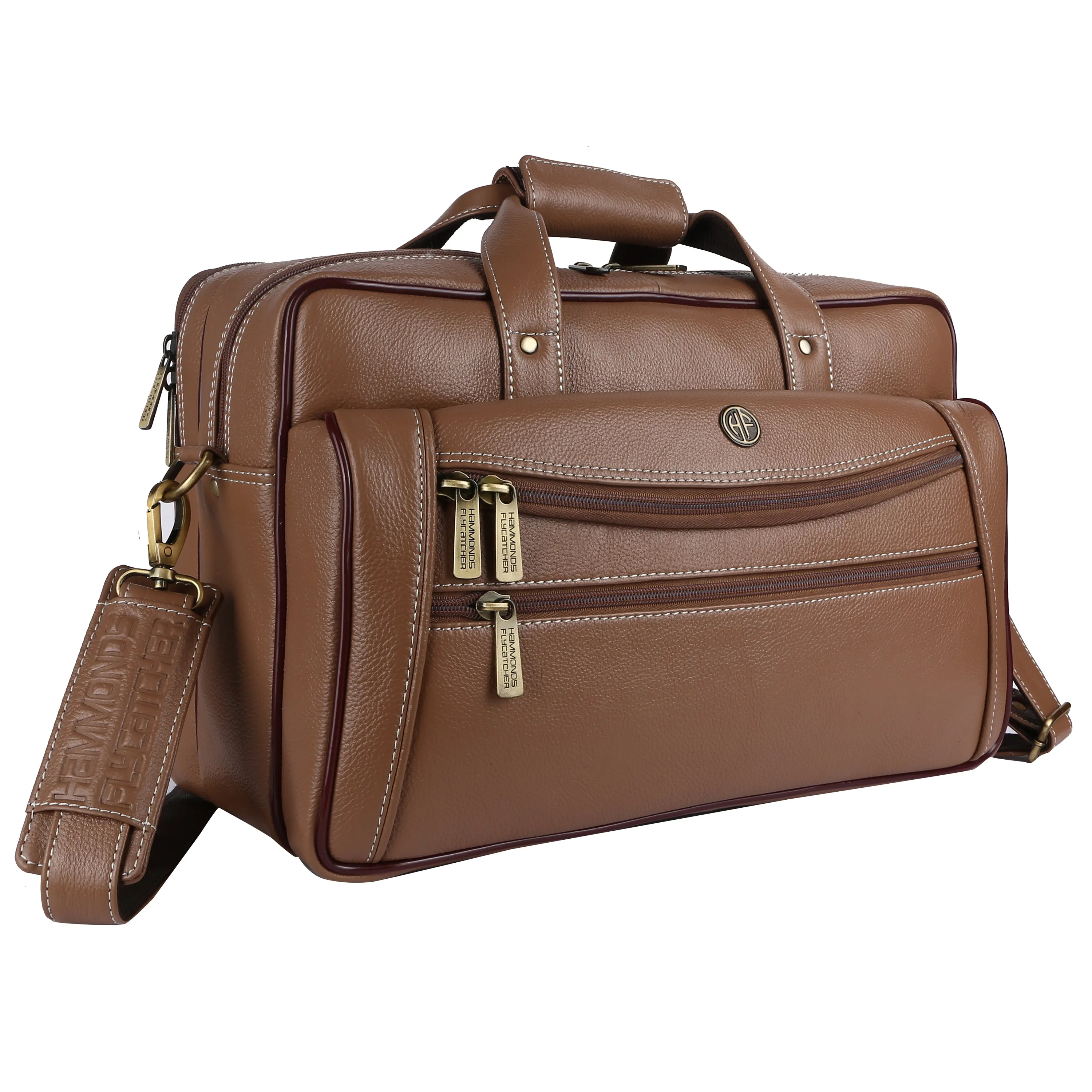 Laptop Messenger Bag For Men - Ideal for Office and Travel - Fits 14-16 inch Laptop - 1 Year Warranty