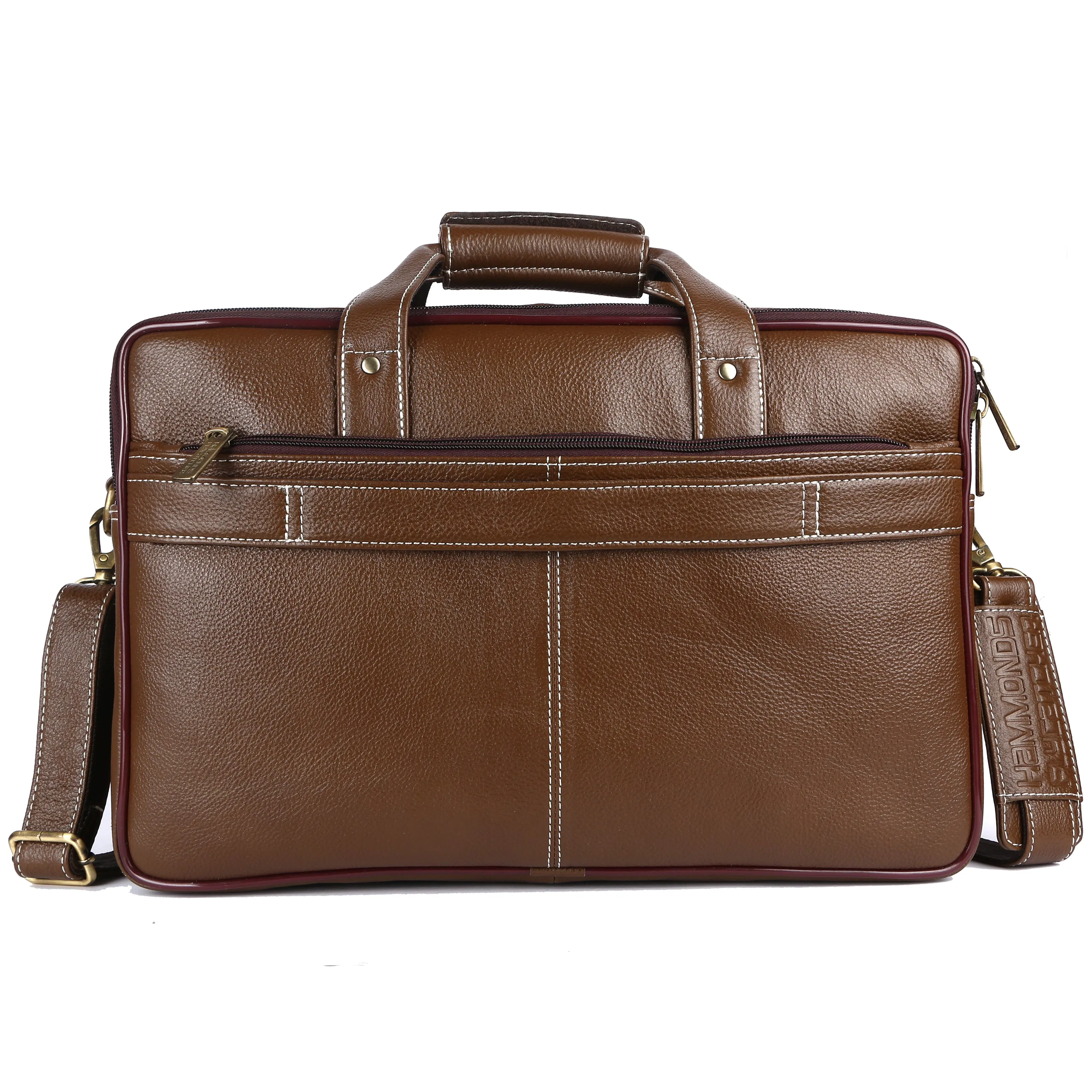 Laptop Messenger Bag For Men - Ideal for Office and Travel - Fits 14-16 inch Laptop - 1 Year Warranty