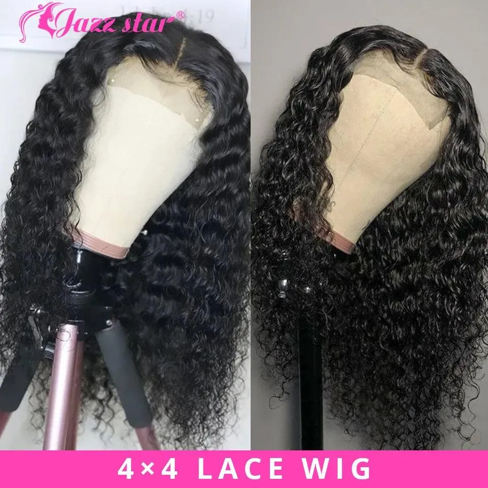 Luxurious Deep Wave Lace Front Wig - Human Hair for Effortless Glamour