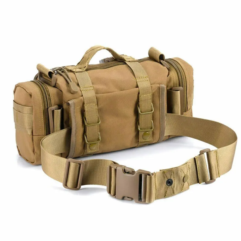 Military Tactical Waist Pouch Jy-37 Brown