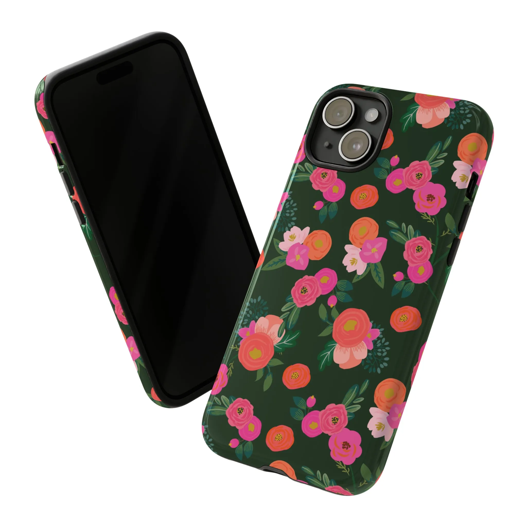 Miss Kit Floral Tough Phone Case