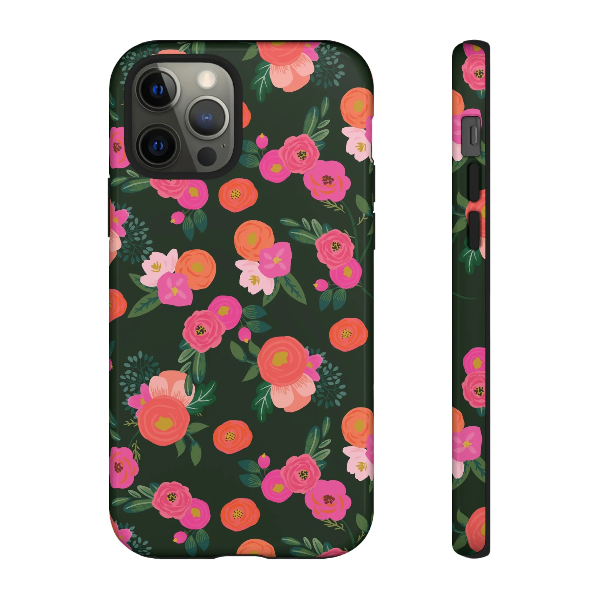 Miss Kit Floral Tough Phone Case