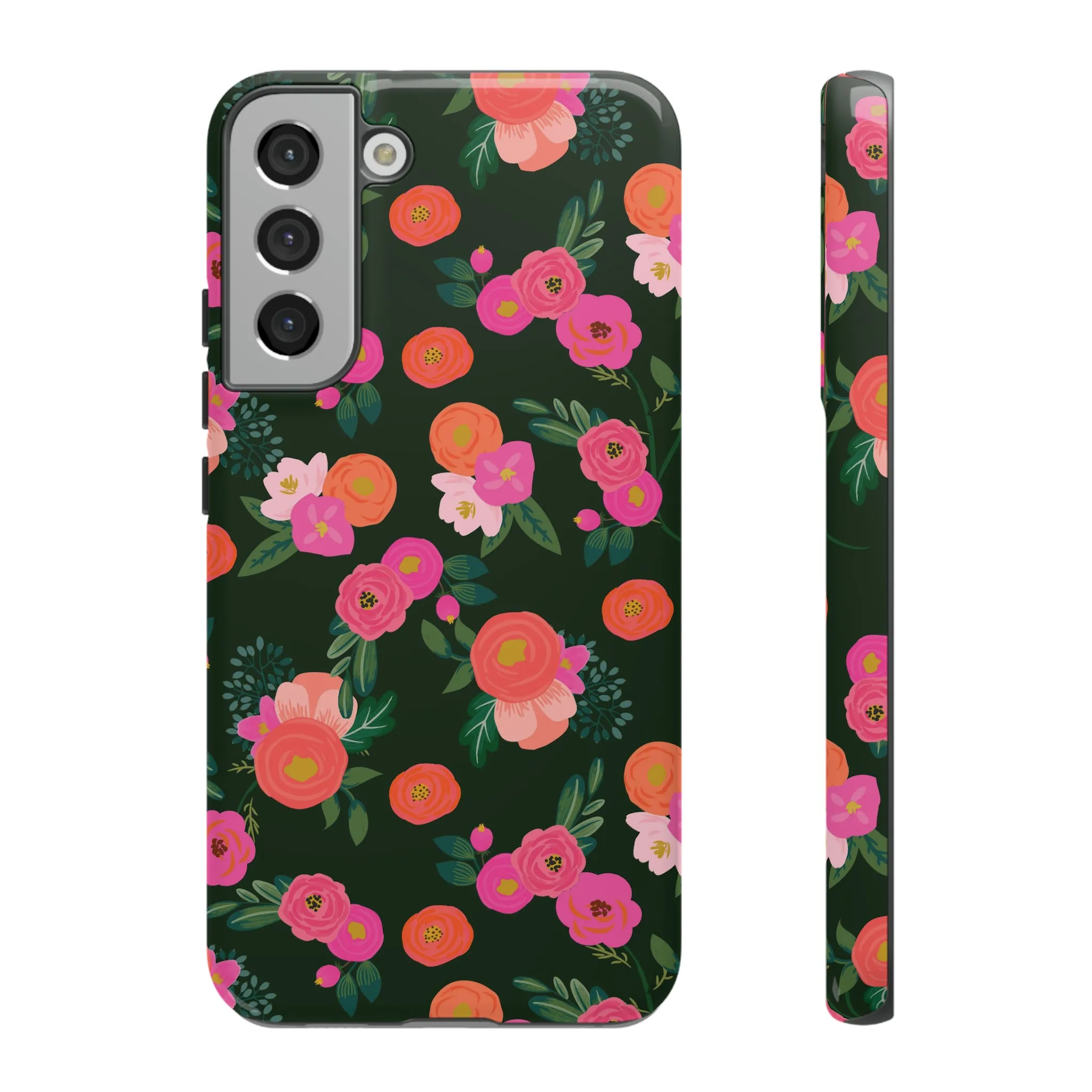 Miss Kit Floral Tough Phone Case