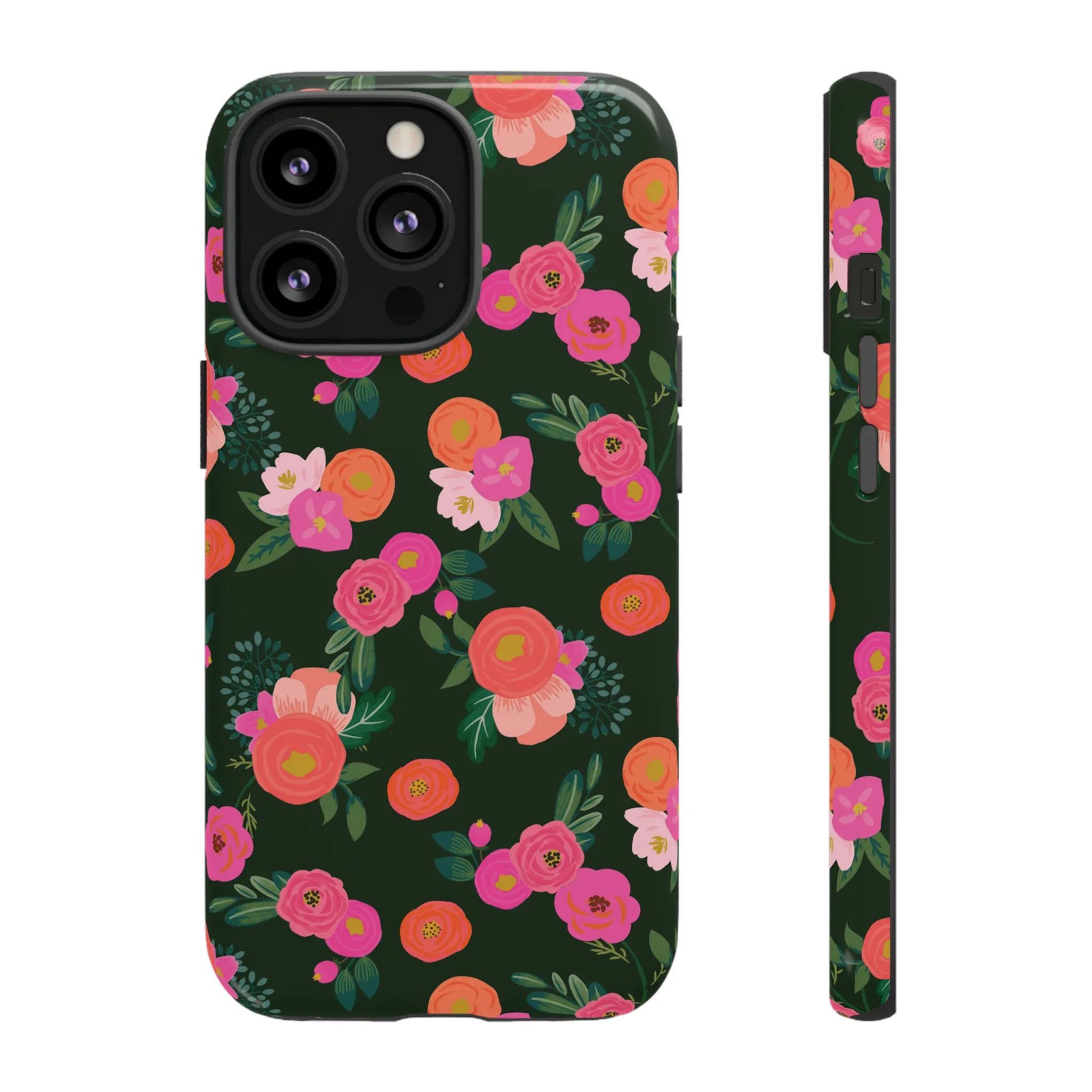 Miss Kit Floral Tough Phone Case