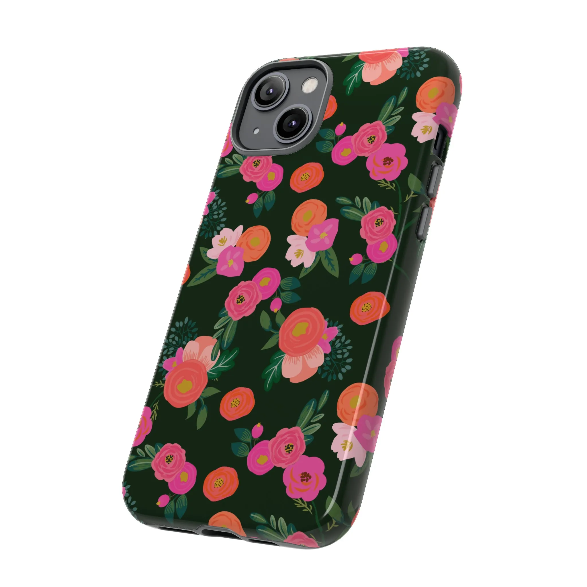 Miss Kit Floral Tough Phone Case