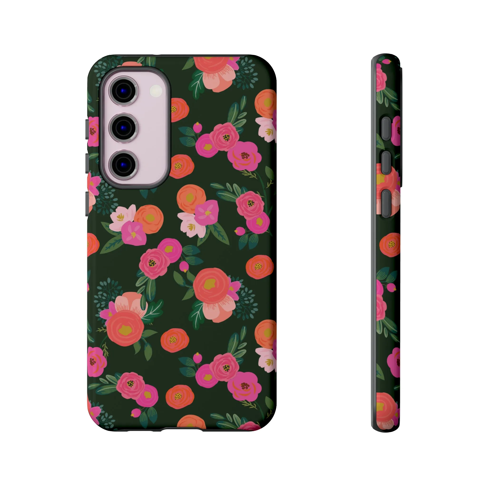 Miss Kit Floral Tough Phone Case